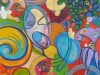 Flora, oil on panel, 2007
