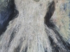 Torso 12, mixed media on paper, 30" x 22"