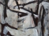 Torso 2, mixed media on paper, 30" x 22"
